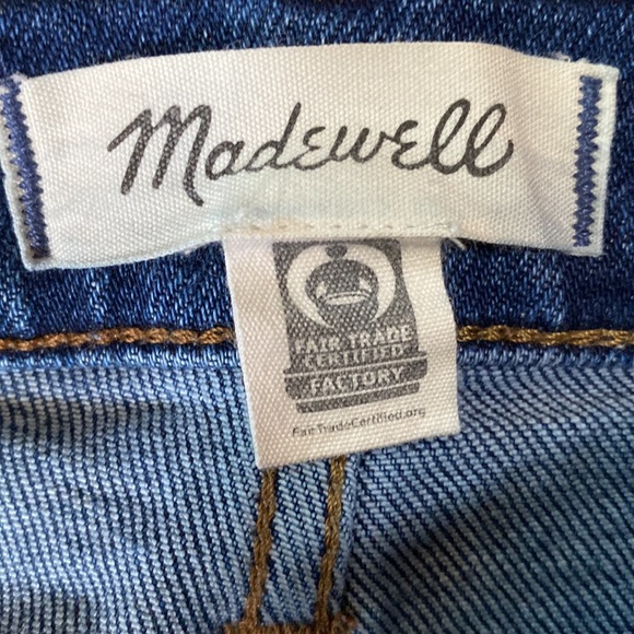 Madewell Tall Slim Demi-Boot Jeans in Sundale Wash size 24 tall - Picture 9 of 16